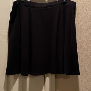 Plus size skater skirt